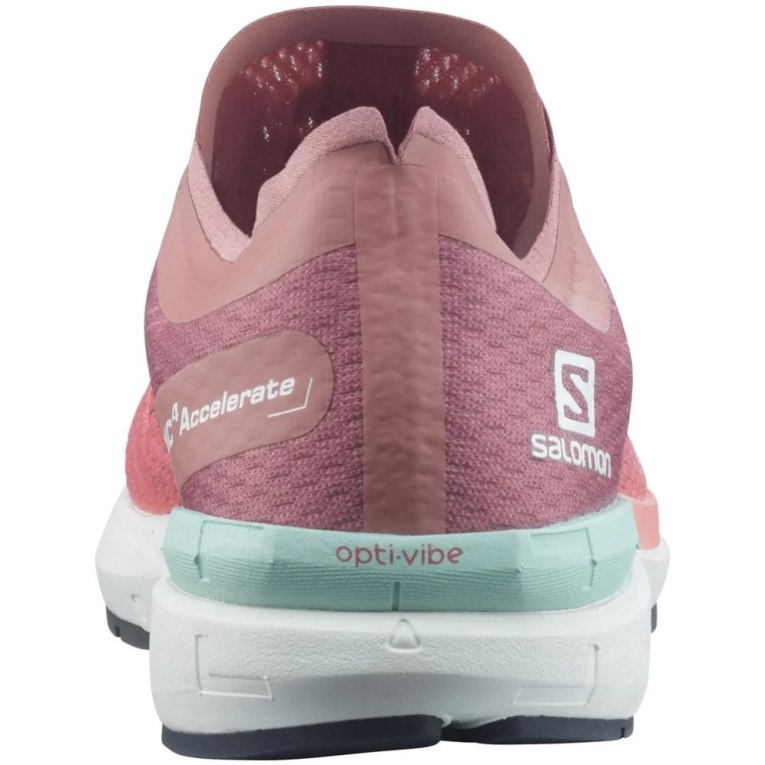 Salomon Sonic 4 Accelerate Women's Running Shoes Coral | CA 15A29